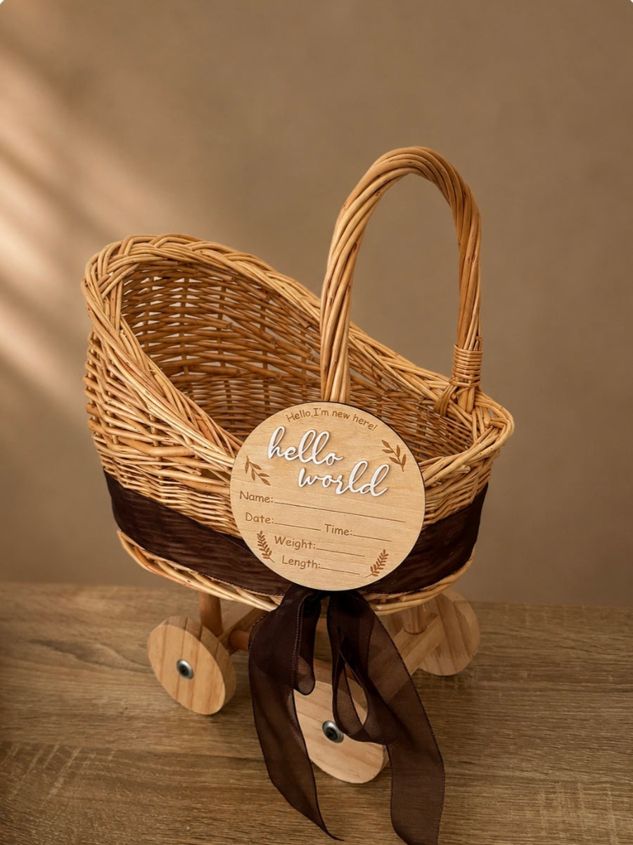 Wicker Stroller