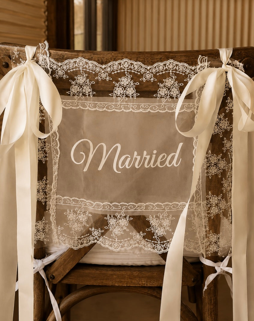 Newlywed Lace Decor